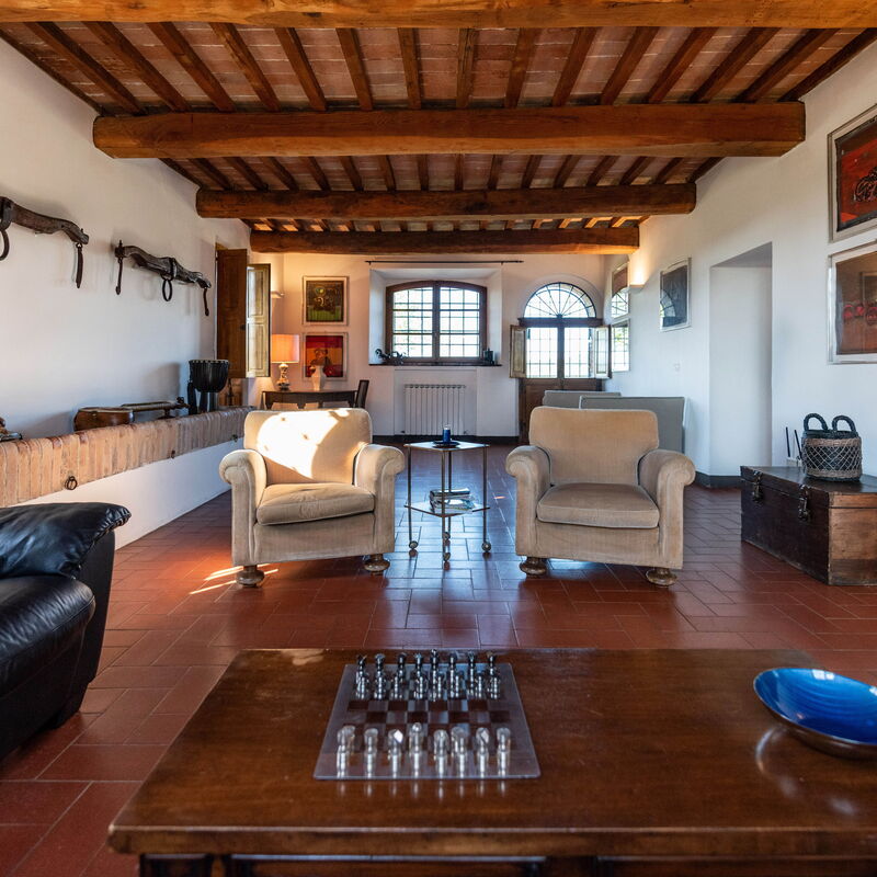 Country House In Tuscan Hills: Autumn, Dining Room, Living Room, Spring, Summer, Winter