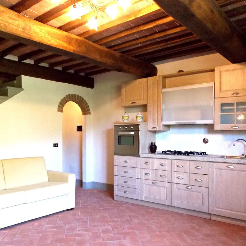 Poggio Marino: Kitchen, Living Room