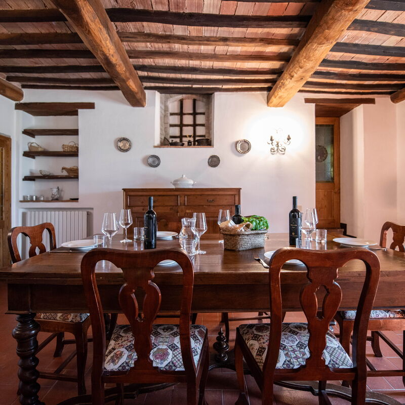 Green Hill Apartment In Tuscan Countryside: Autumn, Dining Room, Kitchen, Living Room, Spring, Summer, Winter