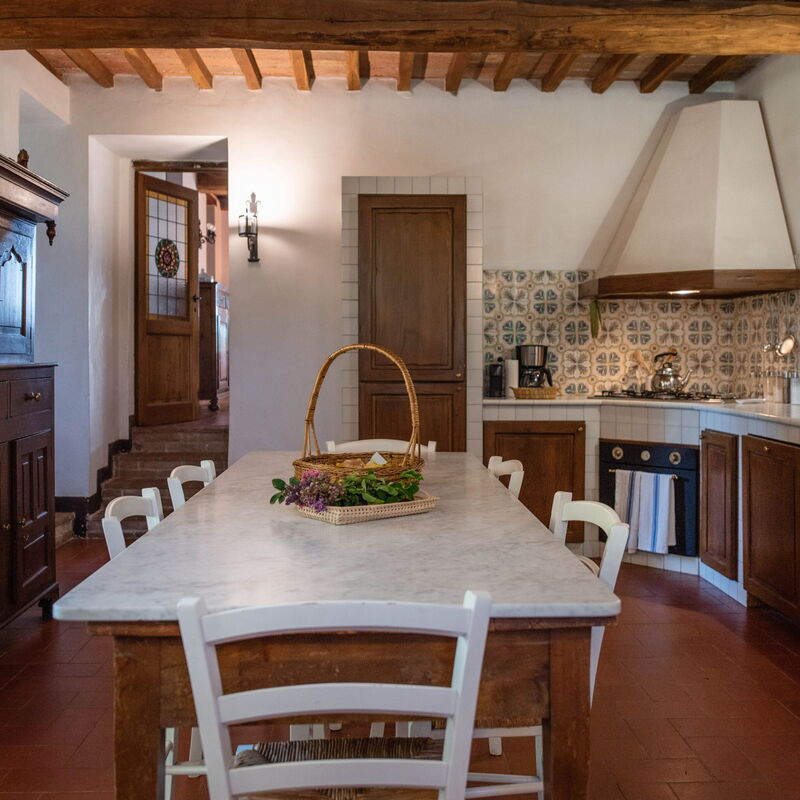 Green Hill Apartment In Tuscan Countryside: Autumn, Dining Room, Kitchen, Living Room, Spring, Summer, Winter