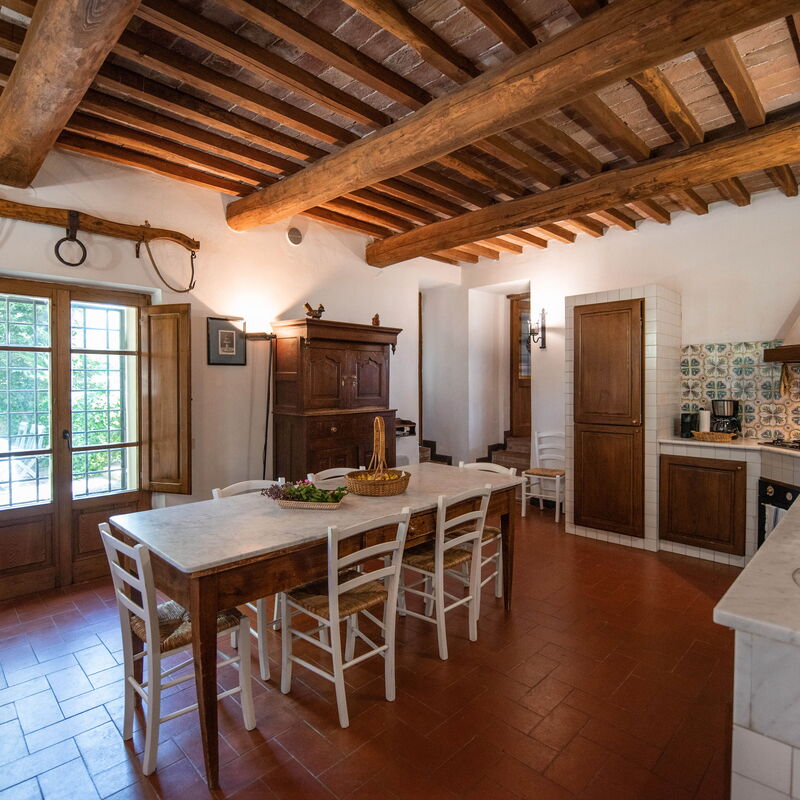 Green Hill Apartment In Tuscan Countryside: Autumn, Dining Room, Kitchen, Living Room, Spring, Summer, Winter