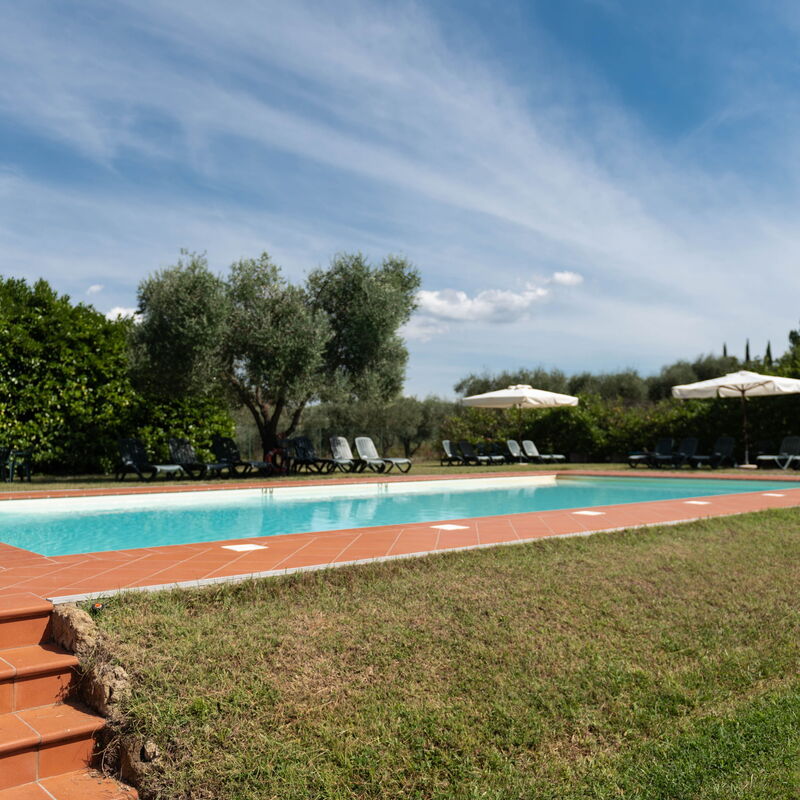 Green Hill Apartment In Tuscan Countryside: Autumn, Building Exterior, Garden, Pool, Spring, Summer, Winter