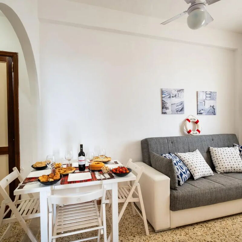 Appartamento Azzurro With Parking: Autumn, Living Room, Spring, Summer