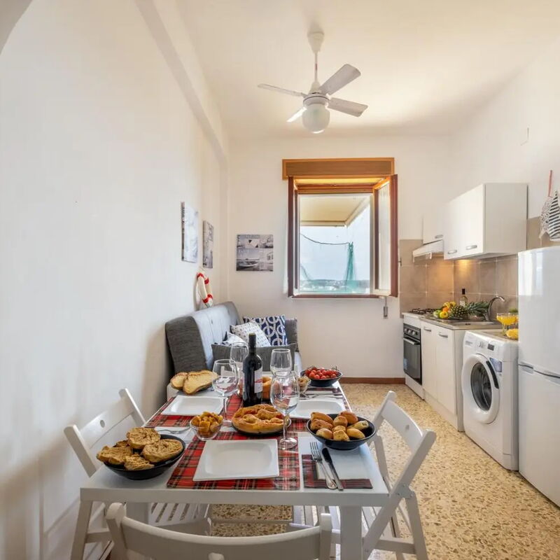 Appartamento Azzurro With Parking: Autumn, Kitchen, Living Room, Spring, Summer