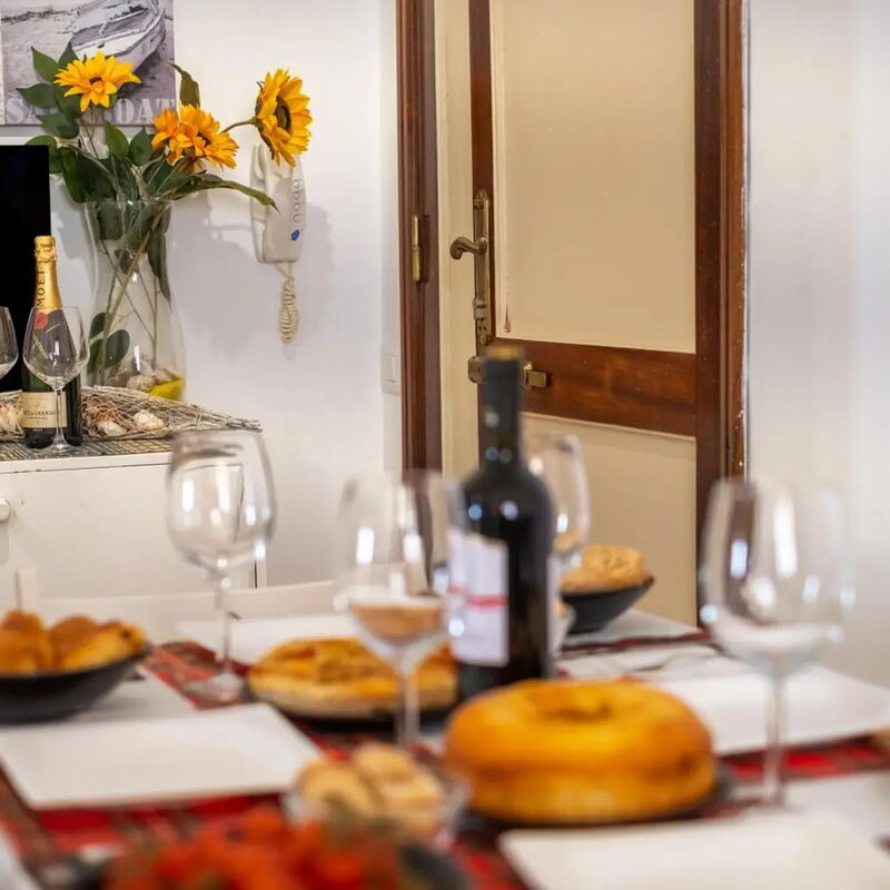 Appartamento Azzurro With Parking: Autumn, Kitchen, Living Room, Spring, Summer