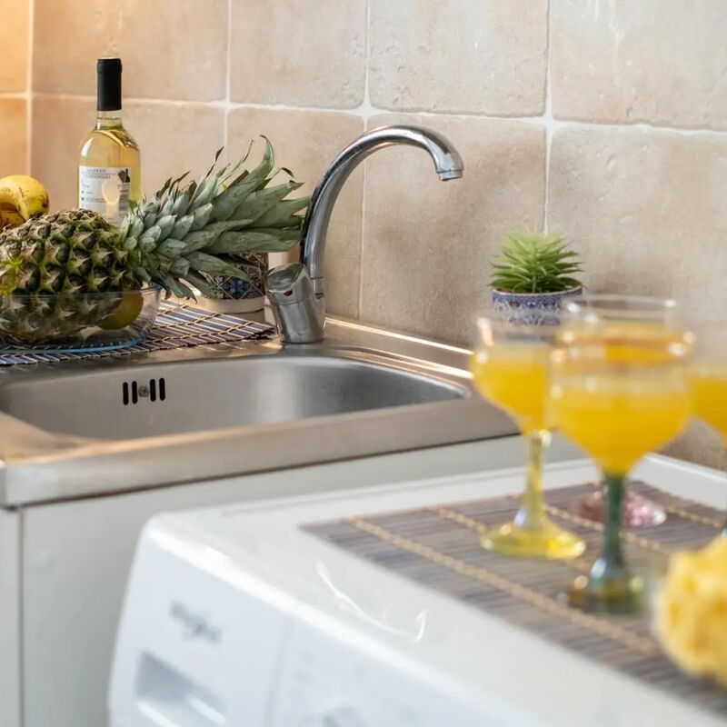 Appartamento Azzurro With Parking: Autumn, Kitchen, Living Room, Spring, Summer