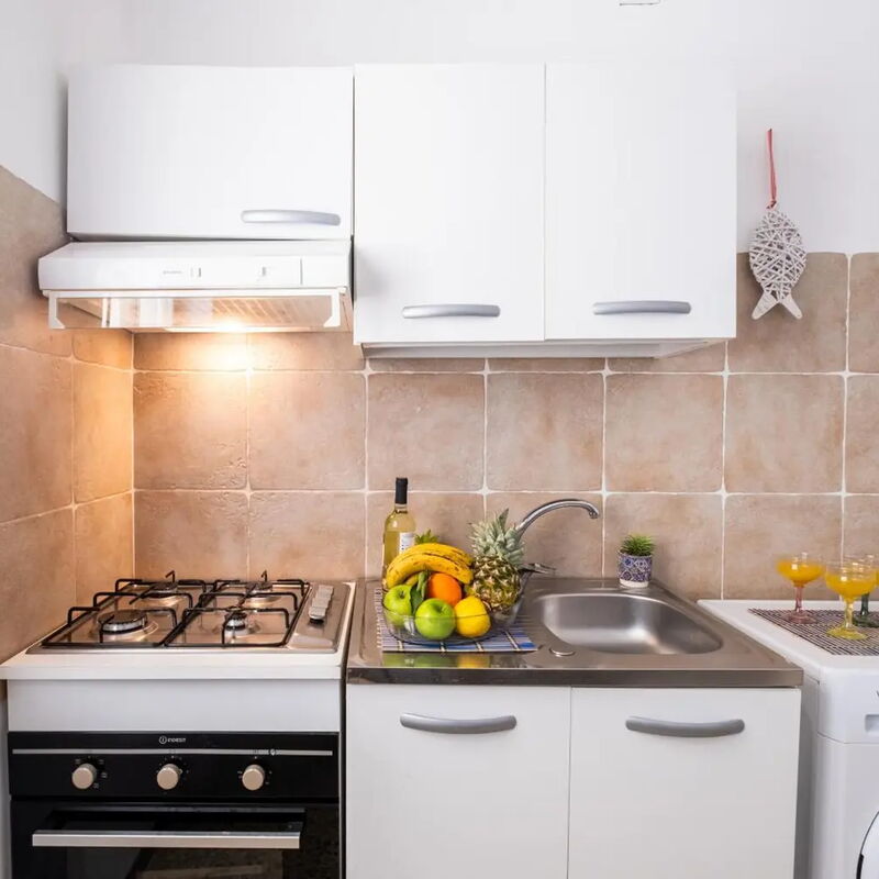 Appartamento Azzurro With Parking: Autumn, Kitchen, Living Room, Spring, Summer