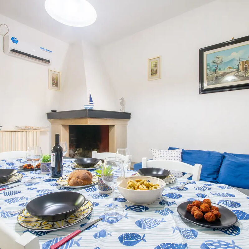 Villa Porto Cesareo Con Parcheggio: Autumn, Kitchen, Living Room, Spring, Summer