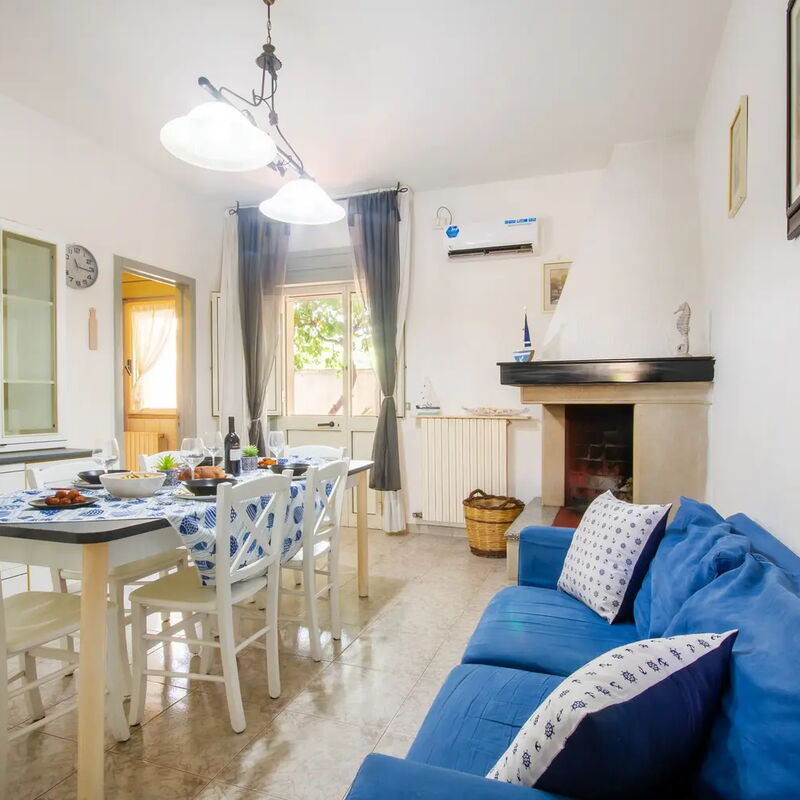 Villa Porto Cesareo Con Parcheggio: Autumn, Kitchen, Living Room, Spring, Summer