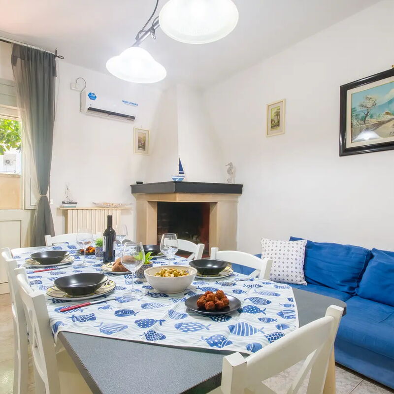 Villa Porto Cesareo Con Parcheggio: Autumn, Kitchen, Living Room, Spring, Summer
