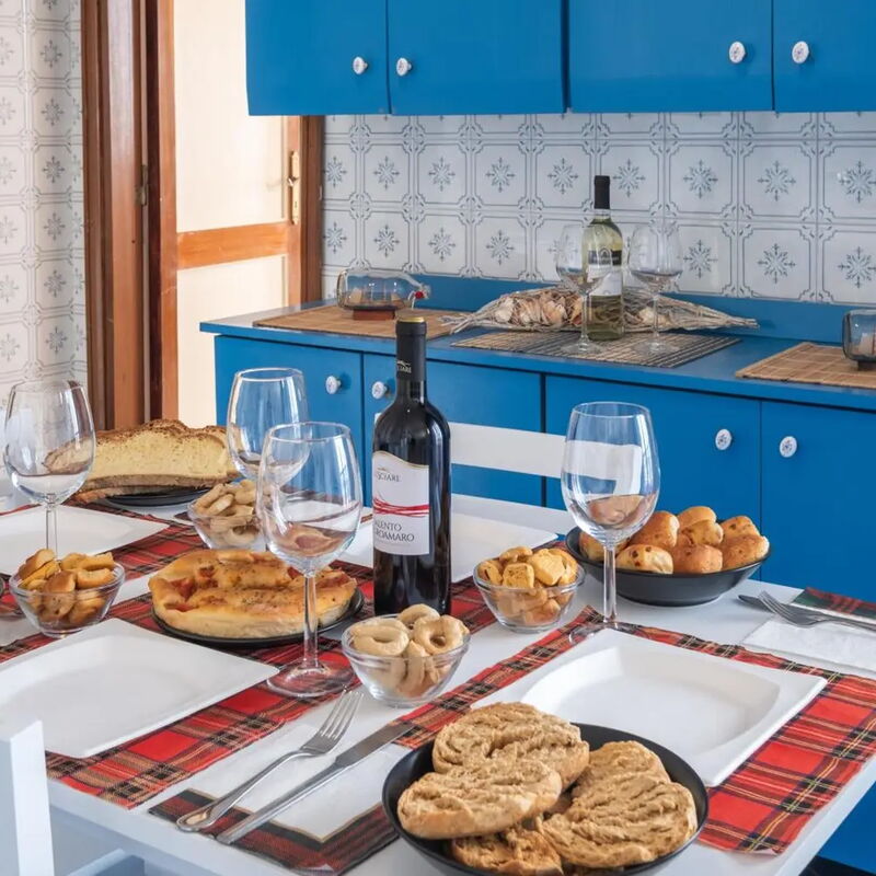 Appartamento Panoramic View Porto Cesareo: Autumn, Kitchen, Spring, Summer