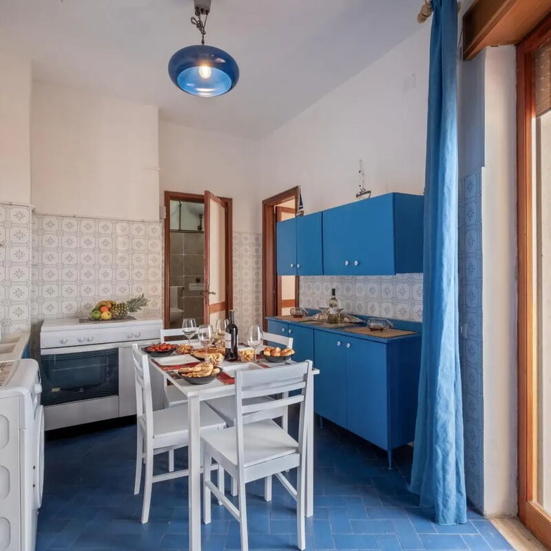 Appartamento Panoramic View Porto Cesareo: Autumn, Kitchen, Spring, Summer