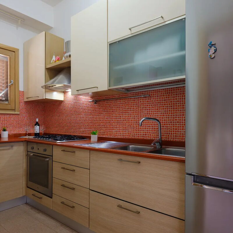 Casa Musica, Ac, Seaside, Porto Cesareo: Autumn, Kitchen, Spring, Summer