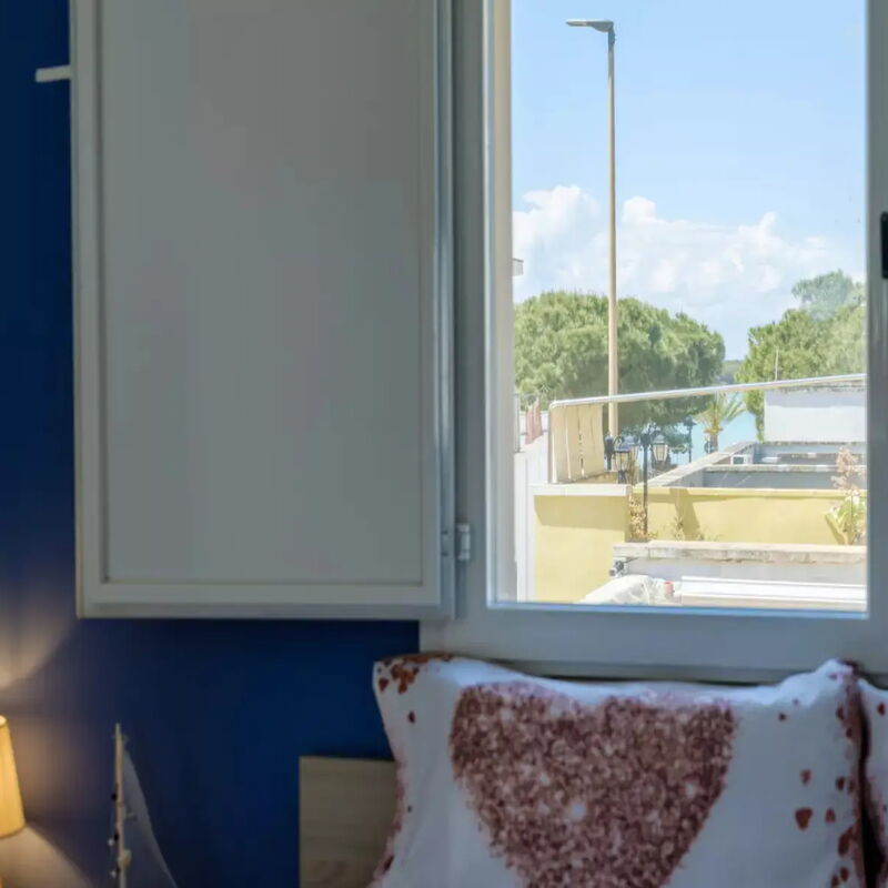 Panoramic Terrace Apartment Porto Cesareo: Autumn, Bedroom, Spring, Summer