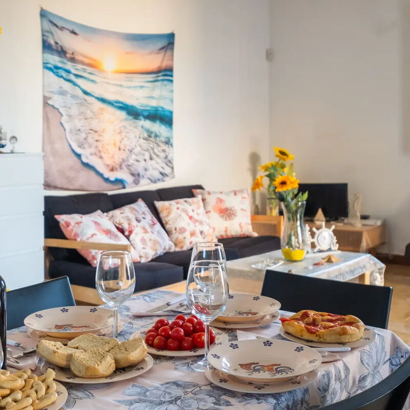 Casa Perla, Ac, Wifi, Porto Cesareo: Autumn, Living Room, Spring, Summer