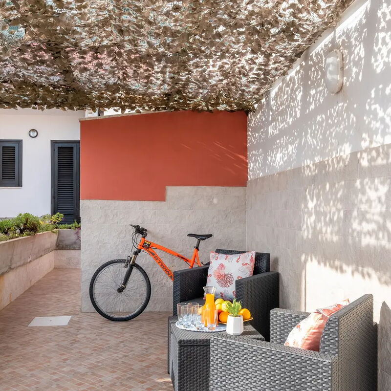 Rifugio Al Mare, Ac, Wifi, San Foca: Autumn, Garden, Main Entrance, Spring, Summer