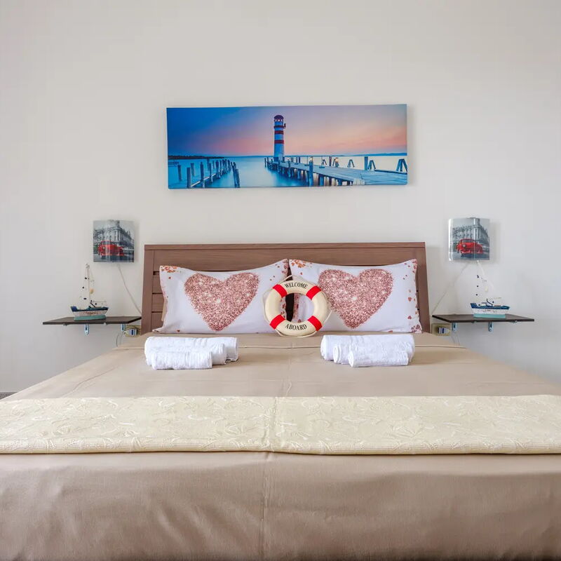 Casa Tramonto, Ac, Wifi, Torre Lapillo: Autunno, Camera da letto, Estate, Primavera