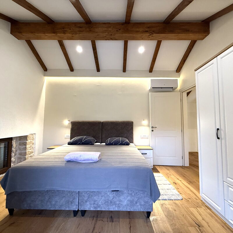 Casa Rossa Ac, Wifi, Prodol - Croazia: Autumn, Bedroom, Spring, Summer