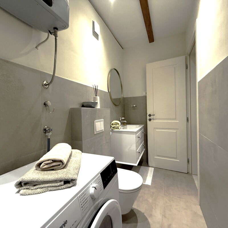 Casa Rossa Ac, Wifi, Prodol - Croazia: Autumn, Bathroom, Spring, Summer