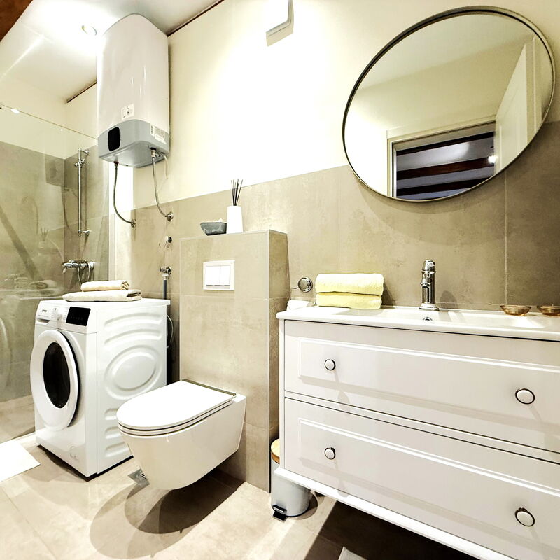 Casa Rossa Ac, Wifi, Prodol - Croazia: Autumn, Bathroom, Spring, Summer