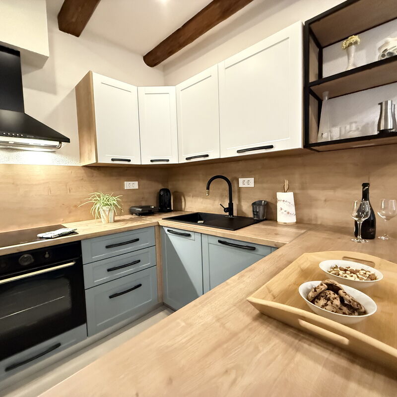 Casa Rossa Ac, Wifi, Prodol - Croazia: Autumn, Kitchen, Spring, Summer