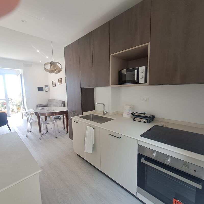 Central Design Flat With Parking, Bogliasco: Autumn, Kitchen, Spring, Summer