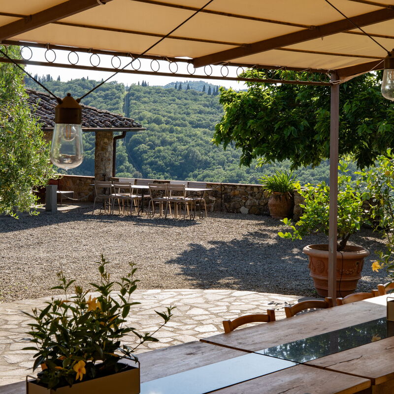 Il Casolese Vignamaggio, Private Pool, Nature, Greve In Chianti: Autumn, Balcony / Terrace / Patio, Garden, Outdoor, Spring, Summer