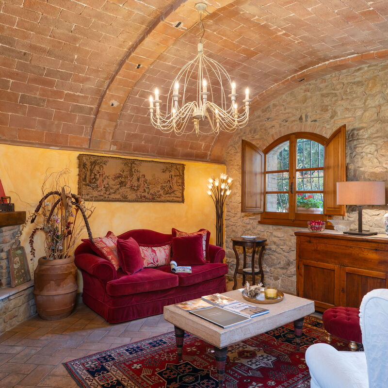 L'antica Meletta: Living Room