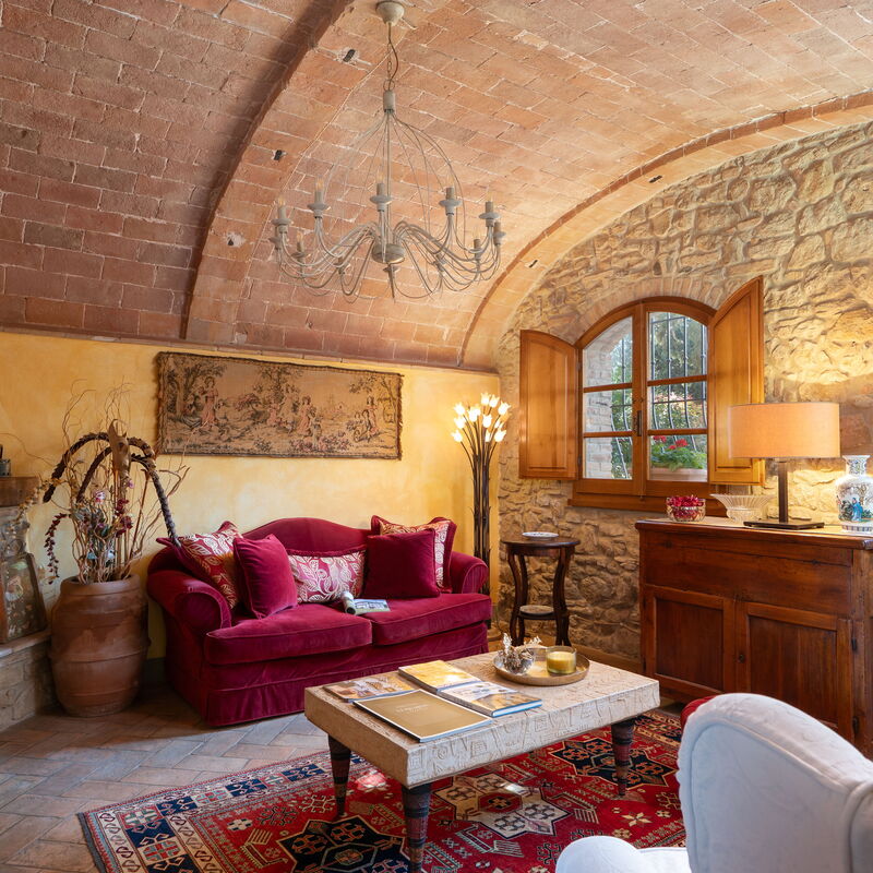 L'antica Meletta: Living Room