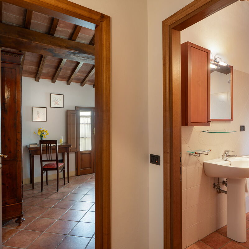 Casa Ceneruzzi: Bad, Schlafzimmer