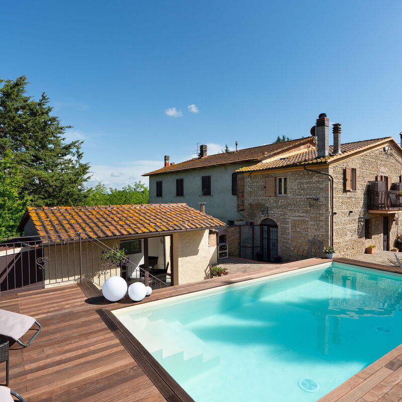 Villa Il Goro: Building Exterior, Outdoor, Pool