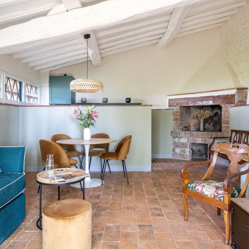 Relais Badia a Passignano: Autumn, Kitchen, Living Room, Spring, Summer