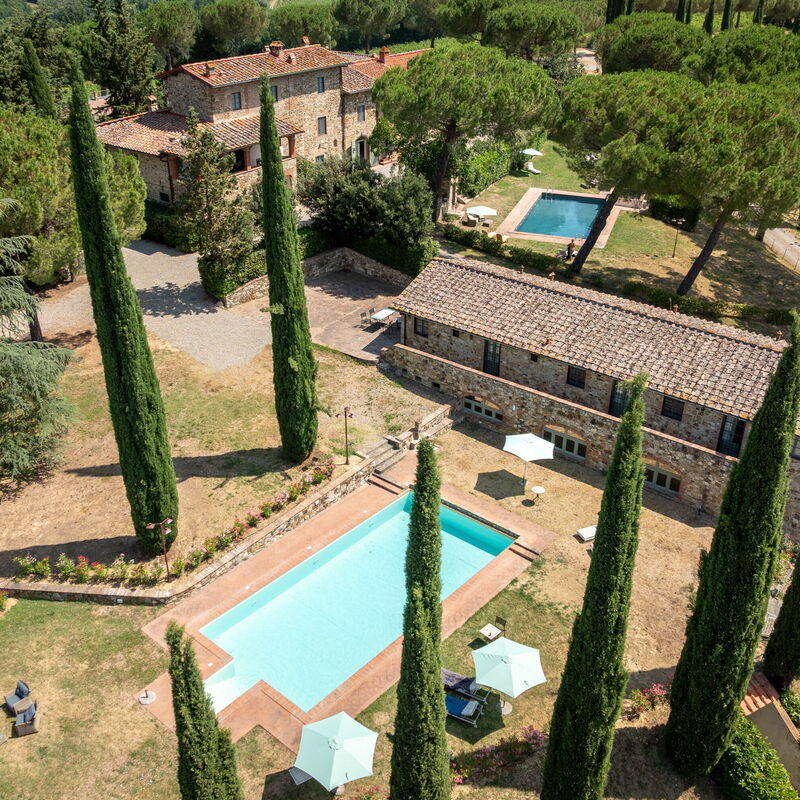 Relais Badia a Passignano: Autumn, Pool, Spring, Summer