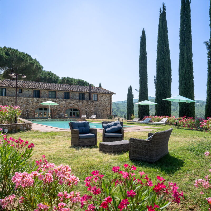Relais Badia a Passignano: Autumn, Pool, Spring, Summer