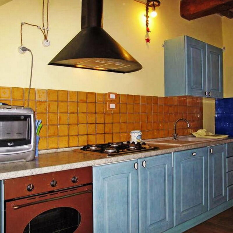 Podere Calderuccio La Pineta: Frühling, Herbst, Küche, Sommer