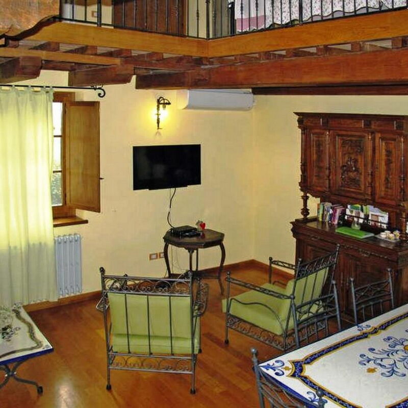 Podere Calderuccio La Pineta: Frühling, Herbst, Sommer, Wohnzimmer