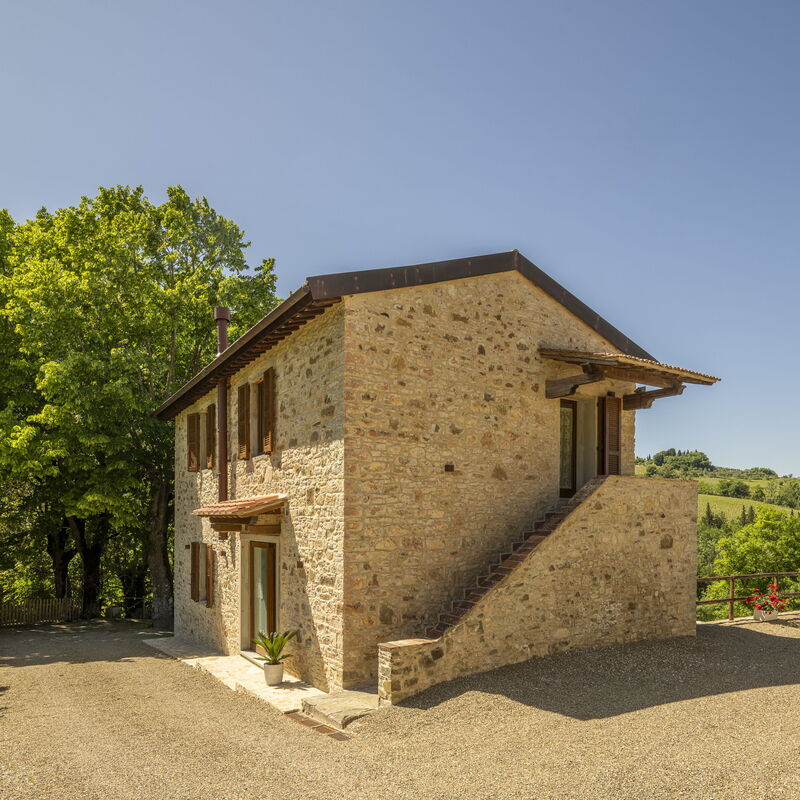 Villetta Cafaggio, Ac, Wifi, Panzano In Chianti: Autumn, Main Entrance, Spring, Summer