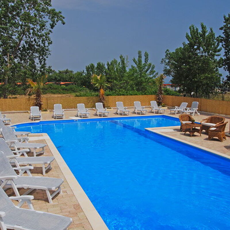 Tortoreto Apartment Close To The Sea, Ac,wi -fi: Autumn, Building Exterior, Pool, Spring, Summer