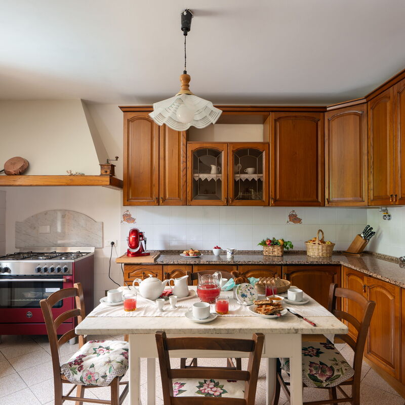 Villa La Fornace: Küche