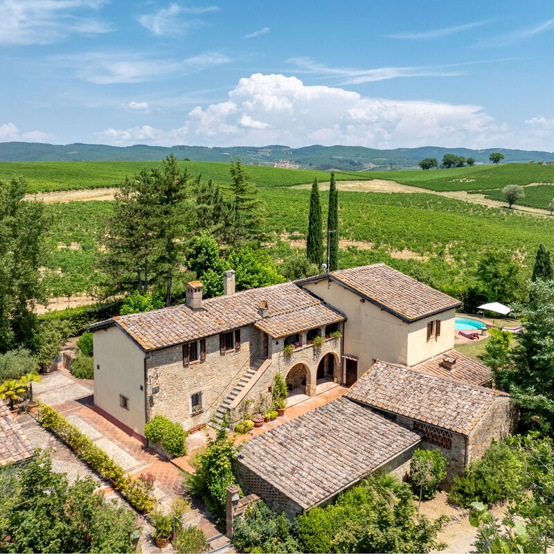 Casa La Cedrina, Pool, Lornano: Autumn, Scenic View, Spring, Summer