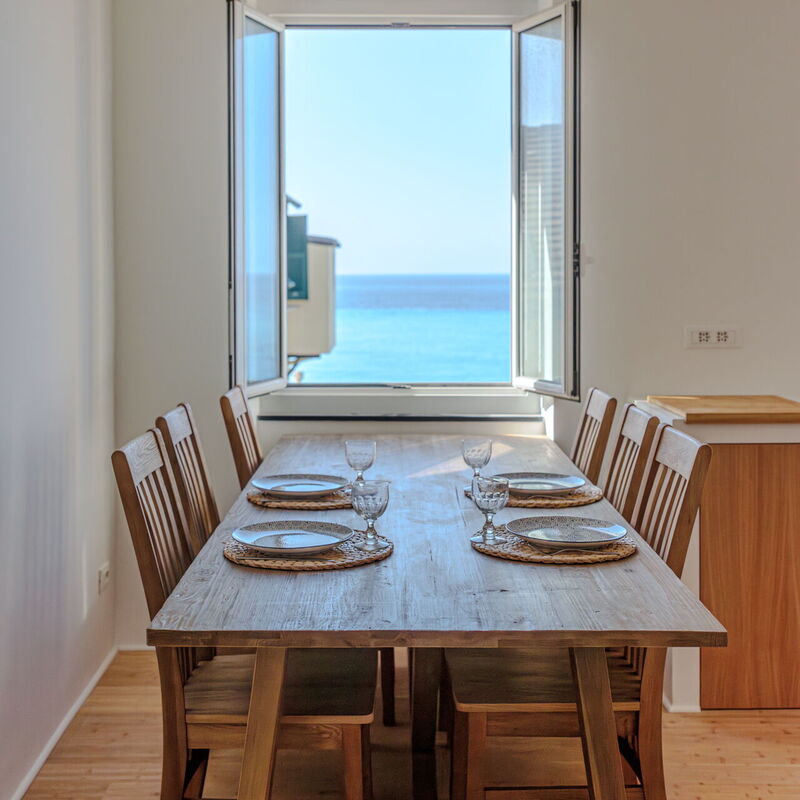 Newly Renovated Ocean View Flat: Autumn, Dining Room, Spring, Summer