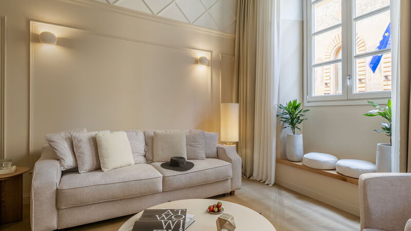 Elegant Apartments Near The Duomo: Autumn, Living Room, Spring, Summer, Winter