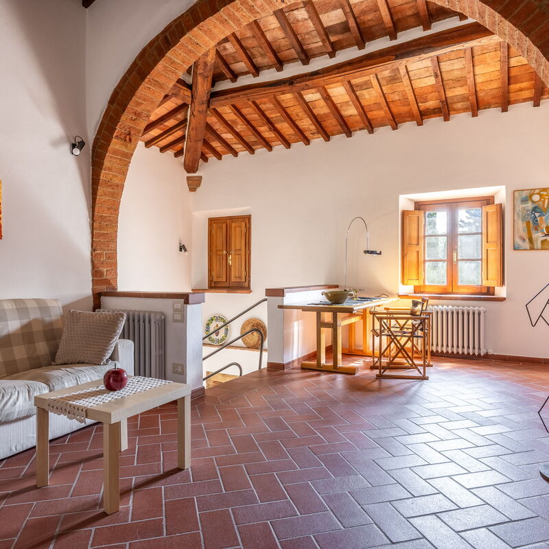 Maria Gabriella Holiday Home In Monticchiello: Autumn, Living Room, Spring, Summer