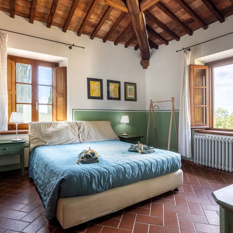 Maria Gabriella Holiday Home In Monticchiello: Autumn, Bedroom, Spring, Summer