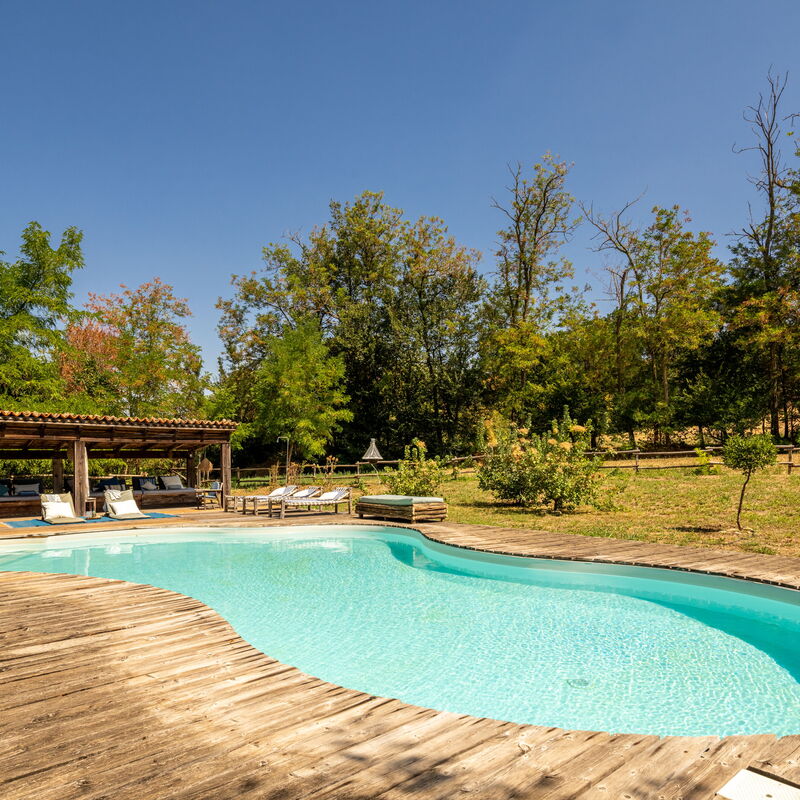 Villa Poggio Zucchino, Pool, Wellness, Piacenza: Automne, bassin, Été, Printemps
