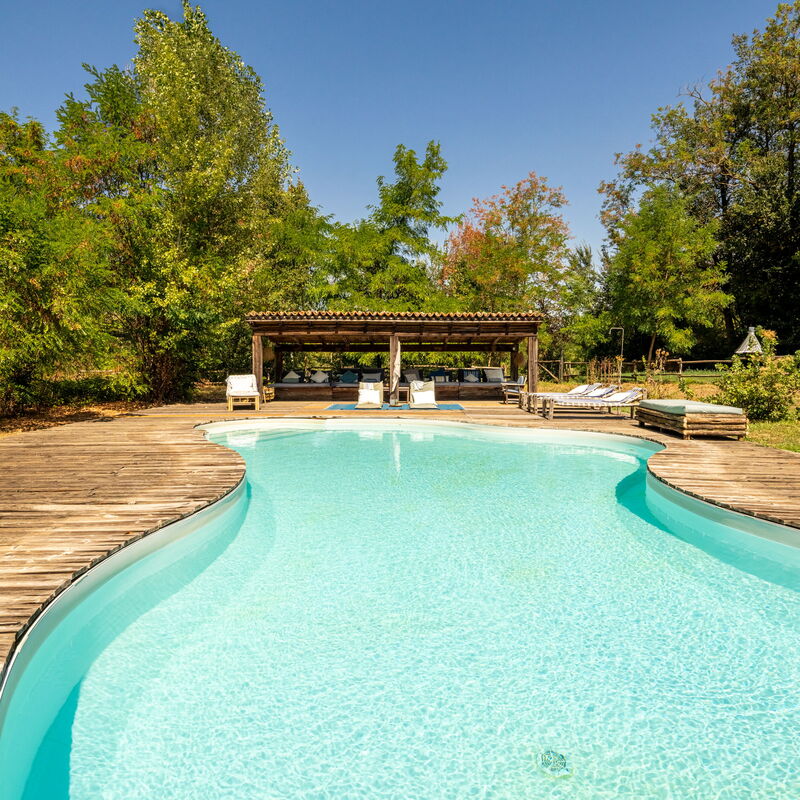 Villa Poggio Zucchino, Pool, Wellness, Piacenza: Automne, bassin, Été, Printemps
