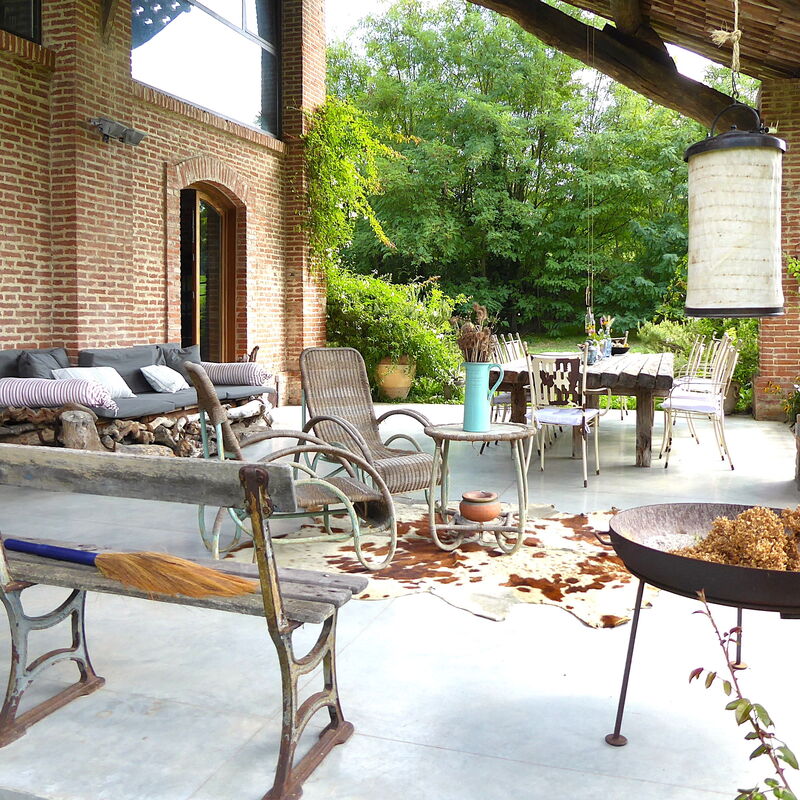 Villa Poggio Zucchino, Pool, Wellness, Piacenza: Autumn, Balcony / Terrace / Patio, Spring, Summer