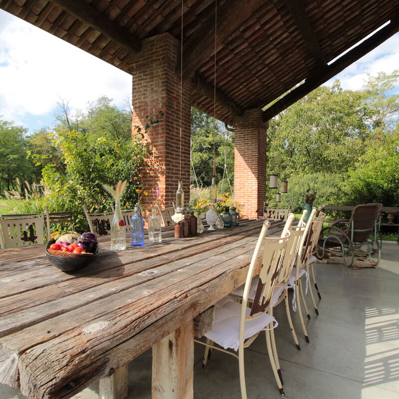 Villa Poggio Zucchino, Pool, Wellness, Piacenza: Autumn, Balcony / Terrace / Patio, Spring, Summer