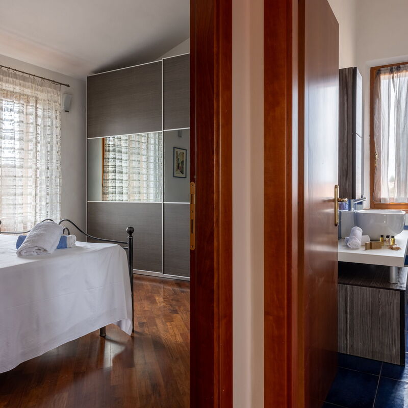 Casa Lory, Monteriggioni, Siena: Jesen, Ljeto, Proljeće, Spavaća soba