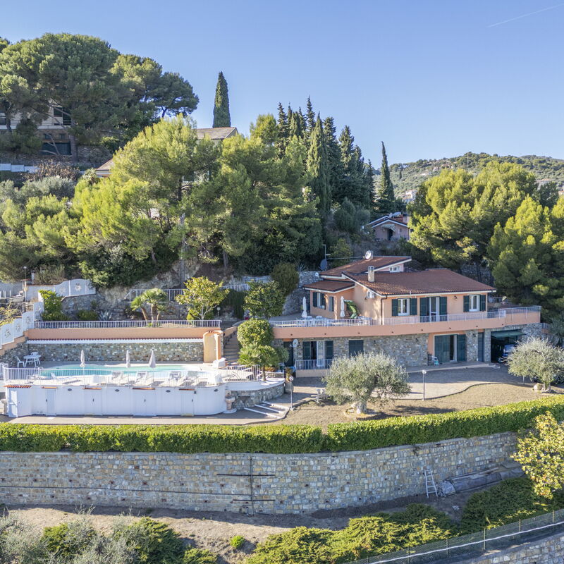 Villa Caroline, Private Pool and Seaview: Autumn, Main Entrance, Spring, Summer